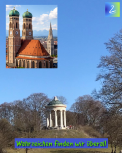 Wahrzeichen finden wir überall