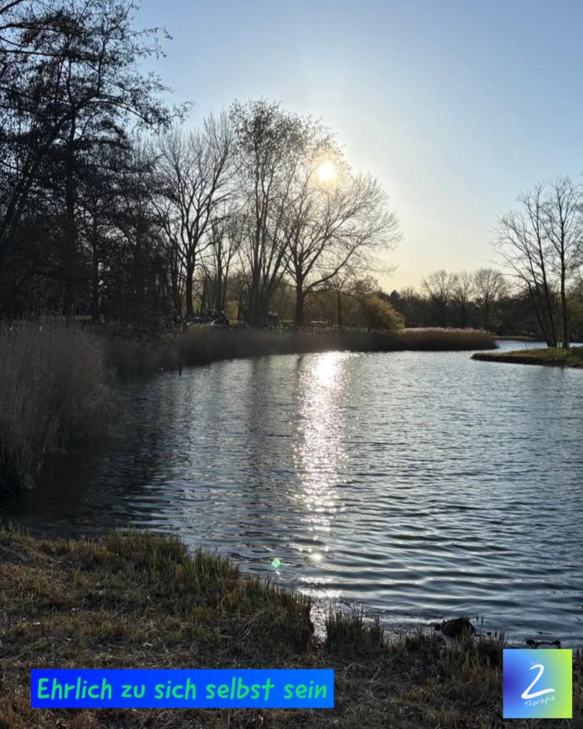 Ehrlich zu sich selbst sein
