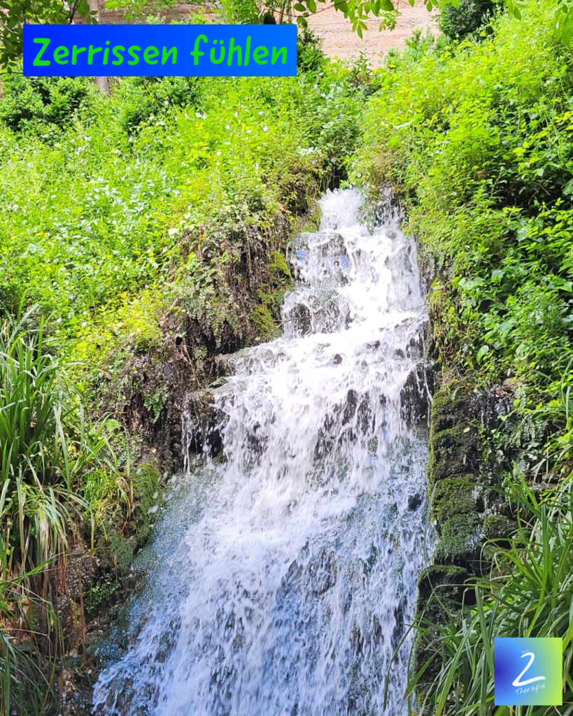 Zerrissen fühlen 