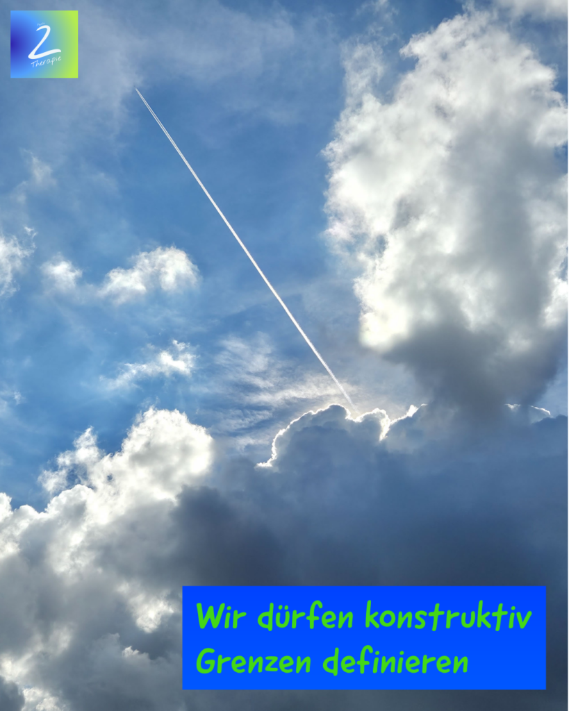 Wir dürfen konstruktiv Grenzen definieren